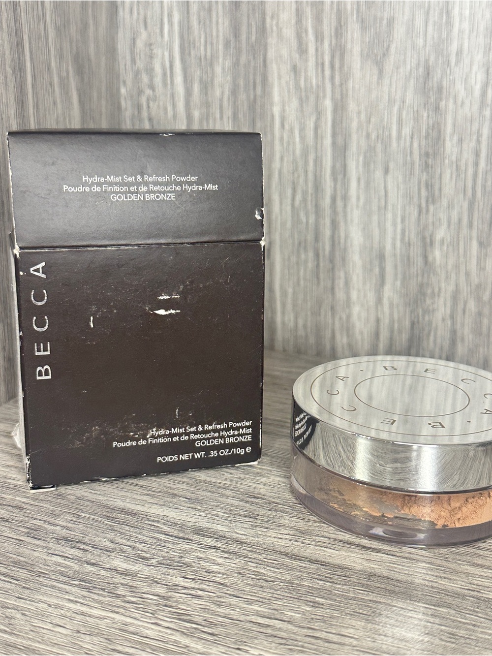 BECCA Hydra-Mist Set & Refresh Powder - Golden Bronze